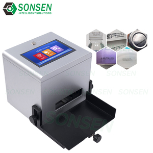 Hoch effiziente halbautomat ische Hand-Desktop-Punktmatrix-Inkjet-Verfallsdatum-Codier maschine für Chargen nummer - Product Image 6