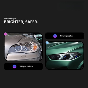 Thích hợp cho các 07-13 BMW X5 Đèn pha lắp ráp E70 sửa đổi mới X5 Led ban ngày Chạy ánh sáng chỉ đạo ống kính kép - Product Image 2