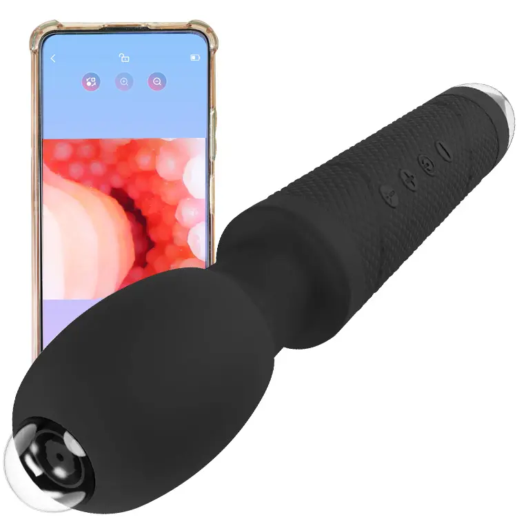 Vibrador de vídeo HD con cámara para mujeres, varita av, juguete sexual, masturbador