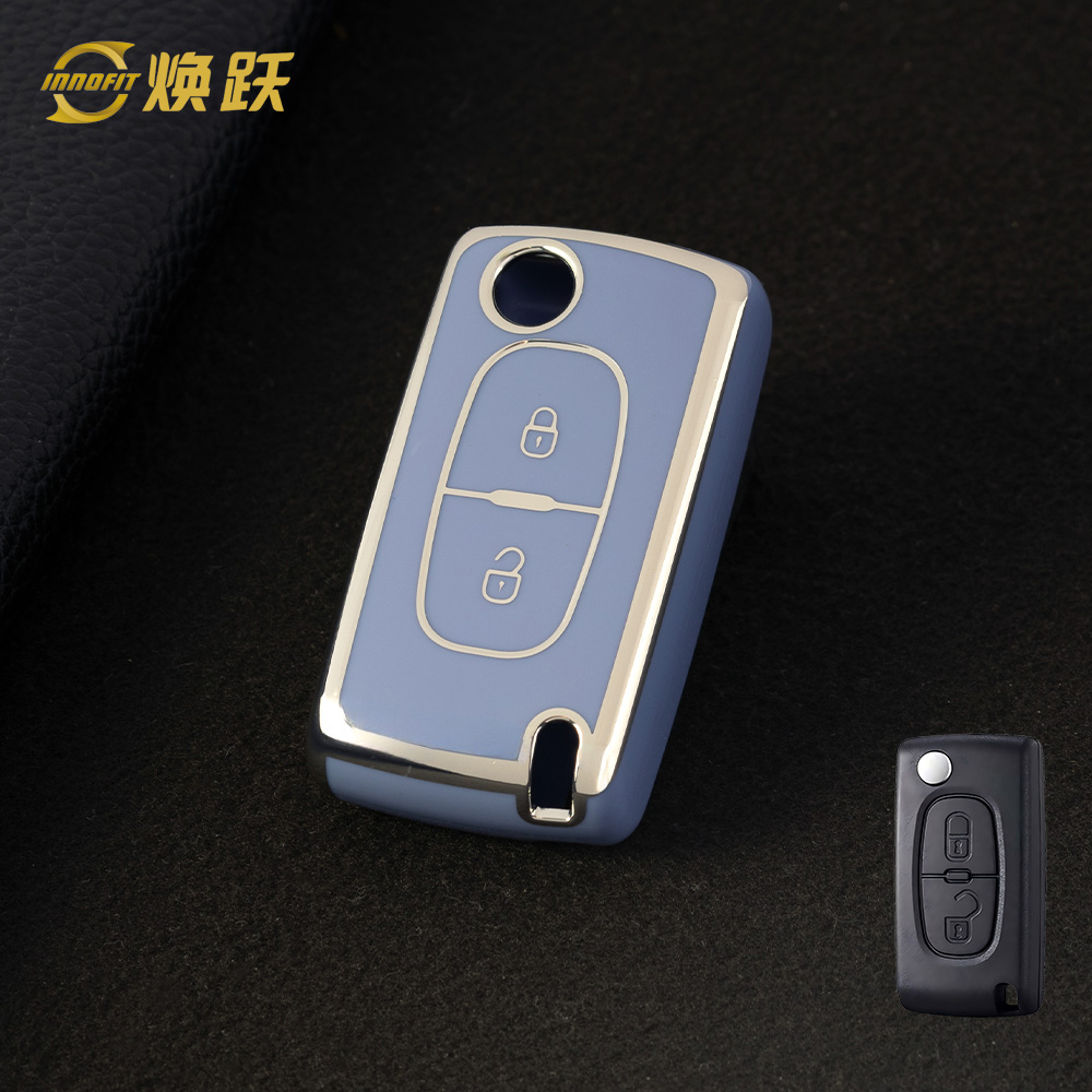 PUE2T1-Light Blue-Silver Plating