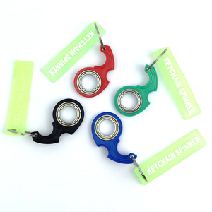 Venta al por mayor Venta caliente Divertido <span class=keywords><strong>Fidget</strong></span> Juguete Regalo Plástico Ansiedad Alivio Karambit Llavero <span class=keywords><strong>Spinner</strong></span> - Product Image 3