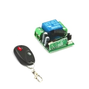 DC 12V 1CH 433MHz Relais Wireless RF Fernbedienung schalter Modul Empfänger mit Sender - Product Image 1