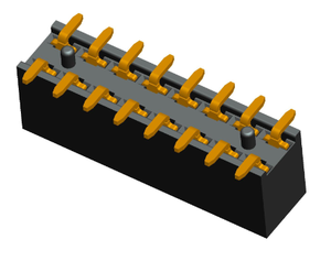 FPIC Custom PCB Board to Board Electrical Connectors 0.8mm to 2.54mm Pitch Smt 2 <strong>3</strong> 4 6 <strong>7</strong> 8 9 Pin Male Female <strong>Header</strong> - Product Image 5