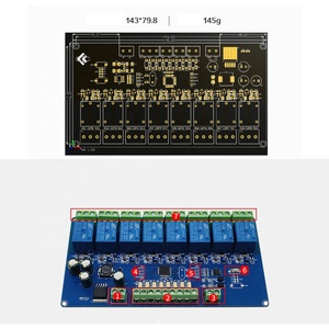Taidacent DC12V 24V8チャンネルリレーモジュール8ウェイ入力8ウェイ出力Modbus RTU8チャンネルリレーモジュールRS485TTLUARTリレー - Product Image 6