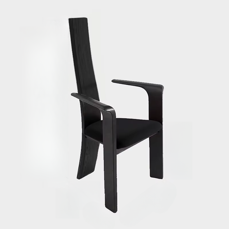 Stile bracciolo: velluto nero