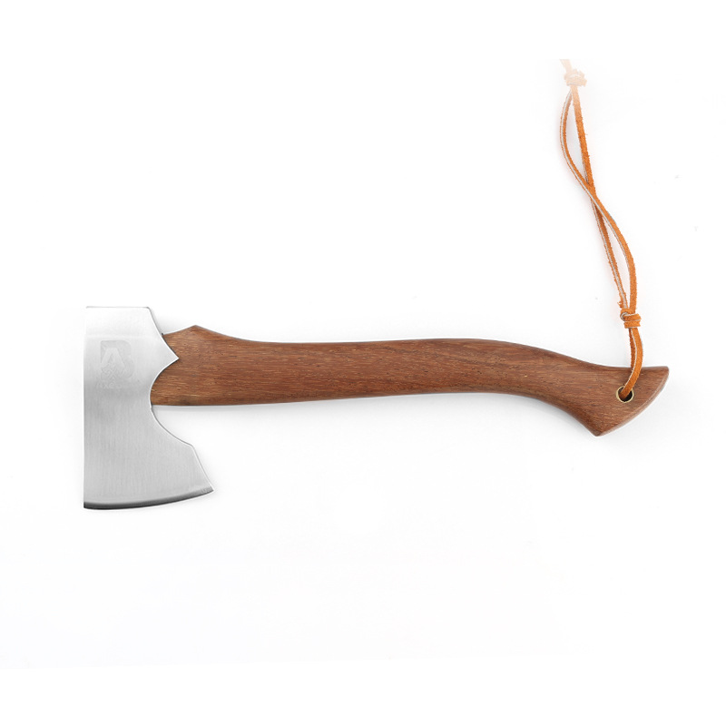 Tamaño grande - Mango Padauk (con funda de cuero)