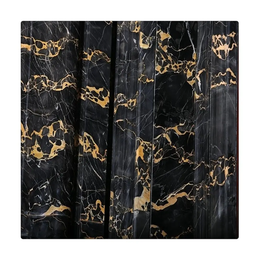 Italian black nero portoro gold marble with grand top grade slabs price