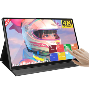 Monitor de pantalla táctil portátil para ordenador, pantalla de juego fhd de alta resolución 15,6, 4k, full Hd, precio de fábrica