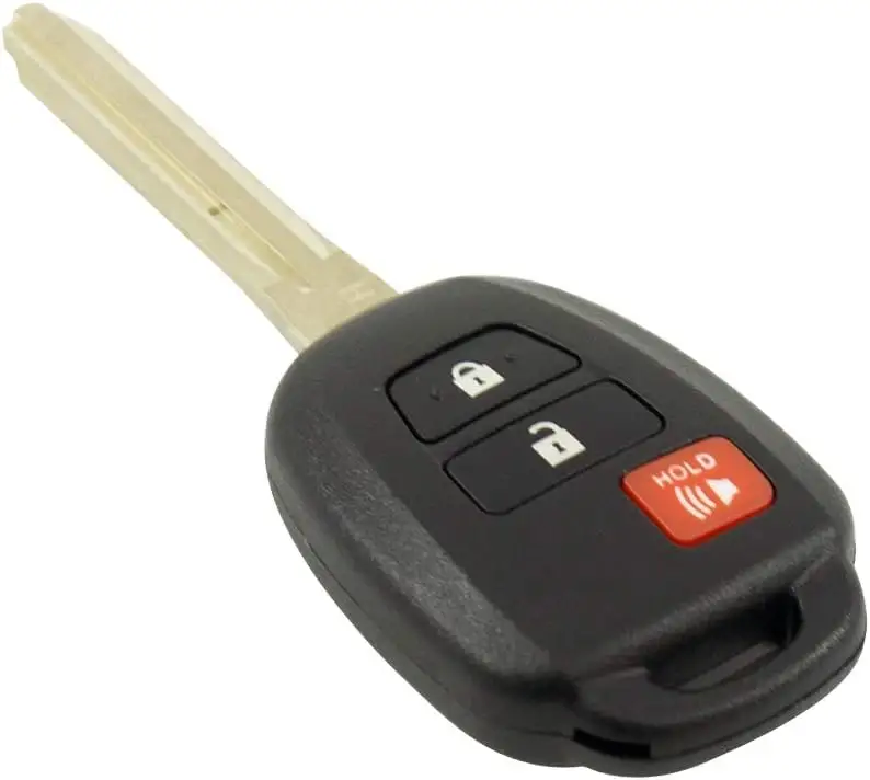 Nouveau porte-clés de voiture à distance de remplacement sans clé pour GQ4-52T 315MHZ ChipH 3 boutons Toyota RAV4 Highlander clé de voiture intelligente