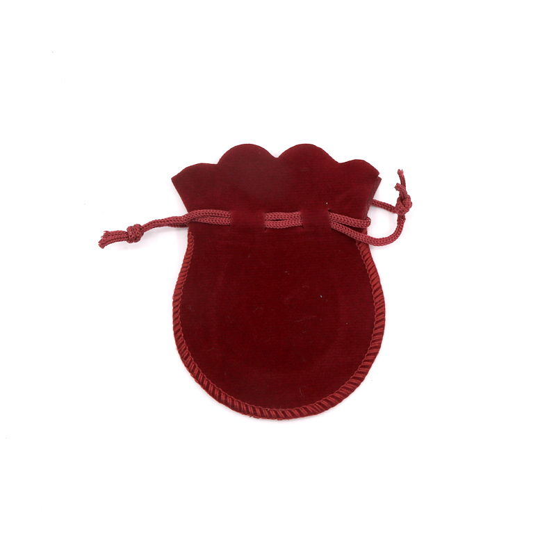 Wine red gourd bag