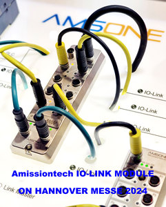 Amsone individueller Herstellerquelle IP67 wasserdichter IO-Link IO-Link Drucksensor Master-Ethercat-Ventilsteuerung Profinet-Hub - Product Image 3