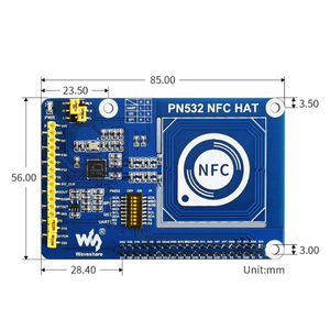 Roarkit PN532 NFC HAT für Raspberry Pi 13.56 MHz Frequenzbereich I2C SPI UART Kommunikationsschnittstelle - Product Image 5