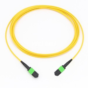 5m (15ft) MTP-MTPケーブルOS2 SM 24ファイバーシングルモードエリートMPOトランクケーブル24ファイバータイププレナムOFNP - Product Image 2