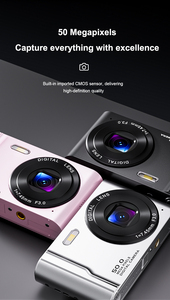 กล้องดิจิตอล4K จากโรงงานพร้อมโฟกัสอัตโนมัติและแฟลชสำหรับการถ่ายภาพและการถ่ายวิดีโอ vlogging บนกล้องวิดีโอ YouTube พร้อมช่องมองภาพ - Product Image 5