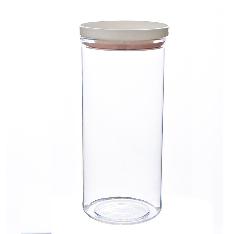700ml Extra Large Round Grain Jar in Pink