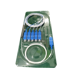 出力5ウェイロゼット光ファイバースプリッターSCUPC/APC 1x5plcスプリッター - Product Image 5