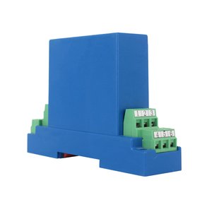 Transductor de voltaje CC 0-50V 100V 500V entrada 4-20mA transmisor de señal de salida Sensor de voltaje de corriente