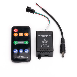 WS2812B WS2811 SP106E музыкальный полноцветный контроллер для Пиксельной световой полосы светодиодный музыкальный контроллер - Product Image 5