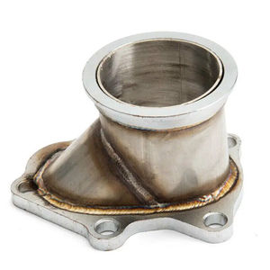 For Subaru WRX <strong>Saab</strong> TD04 5 Bolt <strong>Turbo</strong> Downpipe Flange to 3&quot; V Band Conversion Adaptor - Product Image 3