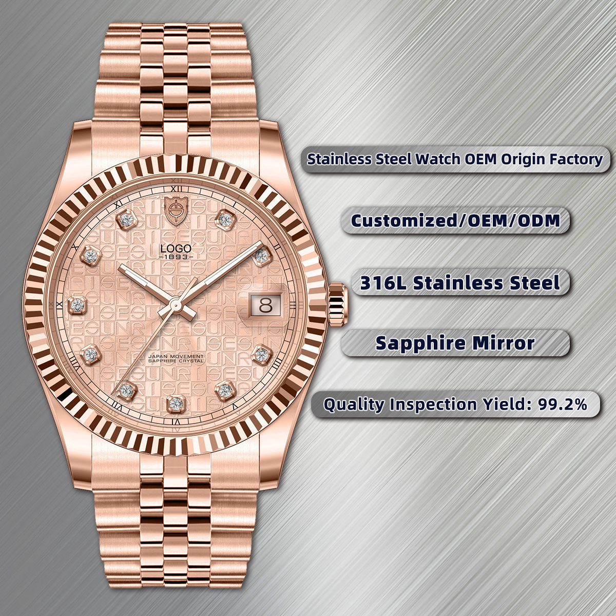 Rose Gold/Rose Gold