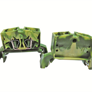 OEM ODM CHIKU RST 6 TWIN/PE Push-In Jaula Tira de alimentación Enchufe Bloque de terminales de riel DIN Conexión de resorte Conector eléctrico - Product Image 6
