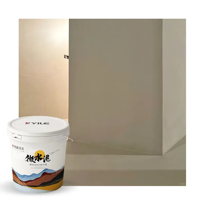 Yile Microcement Coating Low Price Resin Micro Cement Concrete Material Building Coating