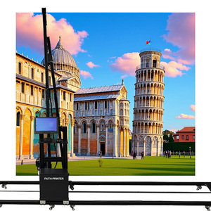 Faith Automatic 3d Vertical Wall Printer Direct to Wall Painting Machine Stitching Printing Wall Inkjet Printer - Product Image 1