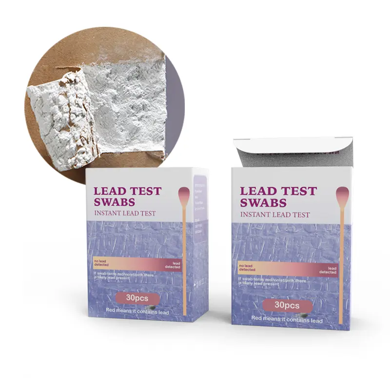 Lead Test Kit penyeka untuk permukaan dicat Lead Test Swab