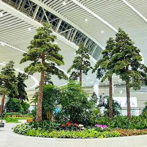 Haihong工場リアルなヒノキ松植物人工植物屋外クリスマスツリー装飾人工クリスマスツリー - Product Image 3