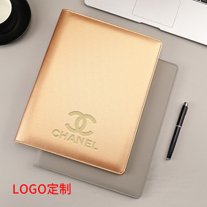 LOGO benutzer definierte A4 PU Cover Ordner <span class=keywords><strong>Notebook</strong></span> Karten rechner Tasche Smart <span class=keywords><strong>Notebook</strong></span> Bürobedarf Business Promotion anpassbar