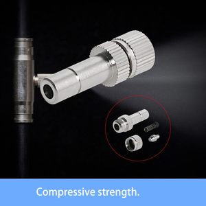 6Mm Brass Điện Phun Sương Vòi Phun Có Thể Điều Chỉnh Lưu Lượng Nước Nhanh Chóng Kết Nối 0.2Mm Lỗ Atomizing Mister Phun Vòi Phun - Product Image 4