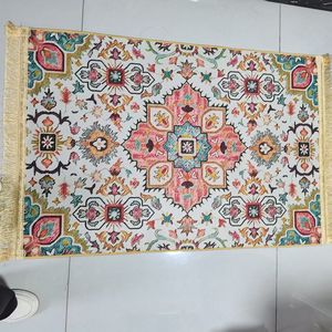 现代聚酯伊斯兰祈祷地毯软垫橡胶家居穆斯林祈祷垫，不同图案供清真寺使用 - Product Image 1