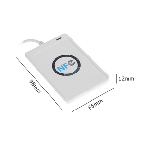 NFC-Leser USB ACR122U Kontaktloser Smart IC UID-Kartens ch reiber RFID-Tag-Karte Schlüssel anhänger Schlüssel kopierer - Product Image 6