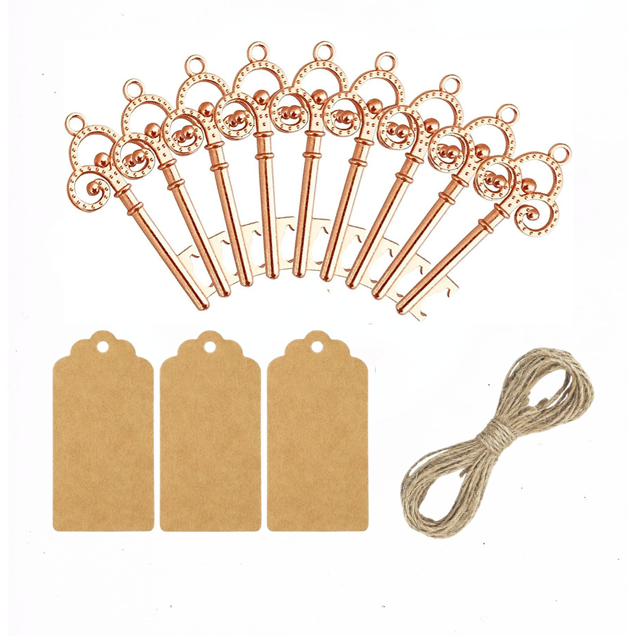 10 hemp rope gold