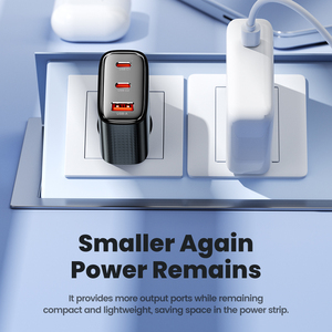 Tooki 40w 2タイプcおよびUSBaポートデジタルディスプレイeu/us/krプラグUSBCガン充電器携帯電話用 - Product Image 4