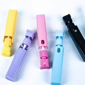 Mini Mutil Color Kunststoff Parfüm flasche Atemer frischer Parfüm Spray Zerstäuber flasche - Product Image 6