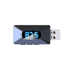 Portatile USB Wireless BT 5.4 adattatore trasmettitore ricevitore per tastiera/Mouse/cuffie/altoparlanti/stampante con Display a LED - Product Image 1