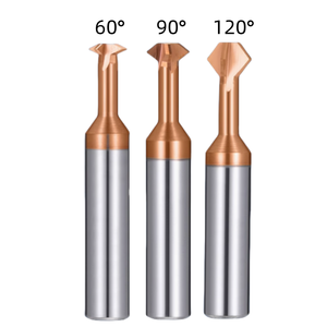 Pah kırma kesiciler yukarı ve aşağı freze karbür 4 flüt freze kesicisi çelik işleme ve alüminyum işleme için - Product Image 6
