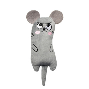 Lindos juguetes interactivos para gatos de peluche rellenos de hierba gatera entretenida 2024 nuevos juguetes de hierba gatera para masticar gatos - Product Image 3