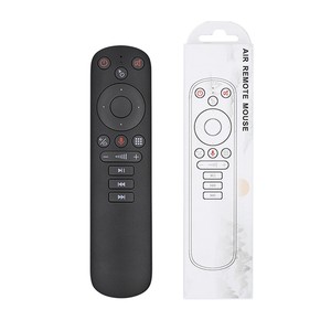 Hochwertige Mini-Luftmaus-Sprach fernbedienung 2.4G Wireless Support IR-Lernen für Smart-TV - Product Image 5