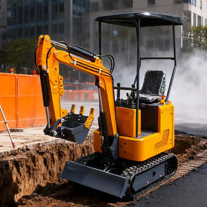 Ücretsiz Kargo Yeni Kubota Dizel CE Epa Motorlu Büyük Mini Retro Çiftlik Ekskavatörü Mini Bagger - Product Image 1