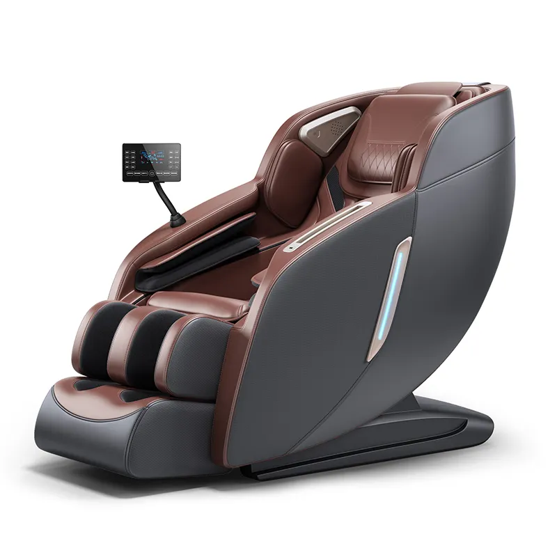 2022 new original design smart manipulator 3D 4D zero gravity SL track massage chair with heart rate detection