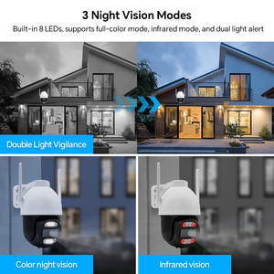 Ip66 355 Degree Cctv Camera Wifi <strong>Network</strong> Camera Wifi Camera Support Pc <strong>Computer</strong> Monitoring, Smartphone Multi-Pic View - Product Image 3