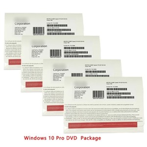 Win 10 Pro Key OEM DVD 100% オンラインアクティベーション多言語バージョンは、カスタマイズされた12か月の品質保証を受け入れます送料無料 - Product Image 1