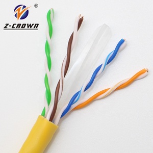 305m 4ペア23awg lanサプライヤーZ-Crown oem utp高速ネットワークイーサネット非シールドツイストペア (utp) カテゴリー6 cat6ケーブル - Product Image 6