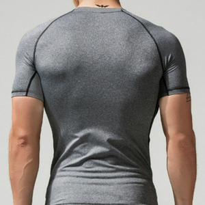 Bán Buôn Người Đàn Ông Của Nhanh Chóng Khô Tập Thể Dục Tees Vớ Thể Hình Tops Người Đàn Ông Dưới Da Cơ Bắp Phòng Tập Thể Dục Train Nén T-Shirt - Product Image 5