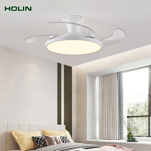 批发运行稳定低噪音变频双控Led吊扇灯 - Product Image 1