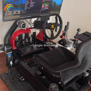 フライトモード4軸モーションシミュレーターライブドライビングシミュレーター4GフォースダイナミックモーターシステムSim Racingコックピット - Product Image 2