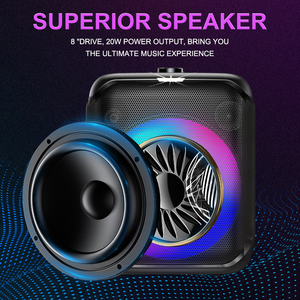 <strong>2025</strong> New <strong>Bluetooth</strong> <strong>Speaker</strong> with RGB Lighting TF Card Playback <strong>Multi</strong>-<strong>Function</strong> Portable Soundbar for PC Streaming Outdoor Parties - Product Image 3