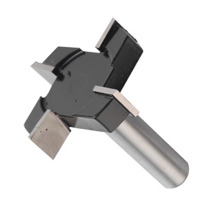 4ブレードTナイフ彫刻機カッターヘッド大径スロットカッター木工底部クリアリングフライスカッター - Product Image 3